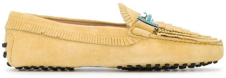 Gommino fringed loafers