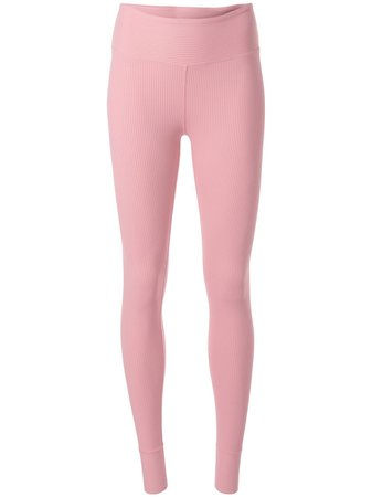Year Of Ours Ribbed Jogger Leggings TN600RO Pink | Farfetch
