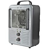 Amazon.com: Comfort Zone CZ798BK Utility Milkhouse Portable Heater with Thermostat, Black, Deluxe : Home & Kitchen