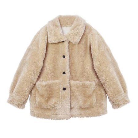 coat jacket fur