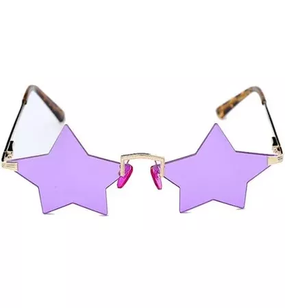 purple star glasses - Google Search