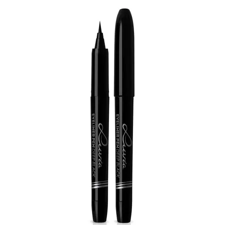 Luvia Eyeliner Pen - Deep Black 1ml - LOOKFANTASTIC