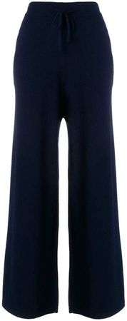 cashmere Chain embellished trousers