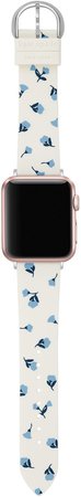 Apple Watch(R) floral silicone strap