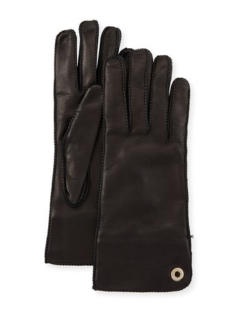Loro Piana Jacqueli Leather Gloves