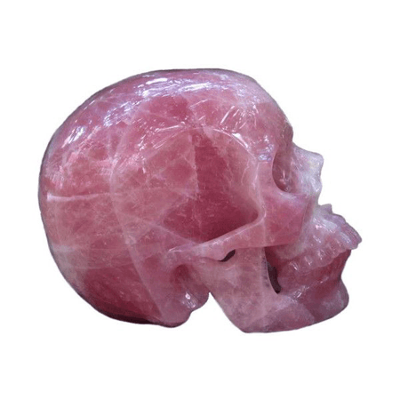 pink crystal skull filled png