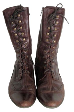Worn Leather Boots