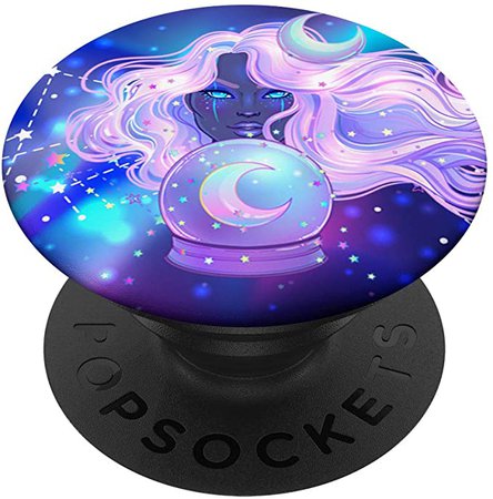 Amazon.com: Pastel Goth Witchy Crystal Ball Moon Celestial Stars Bruja PopSockets PopGrip: Swappable Grip for Phones & Tablets