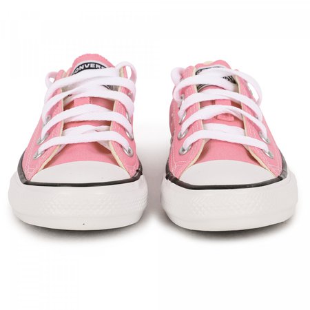 Converse Logo Denim Design Sneakers in Pink - BAMBINIFASHION.COM