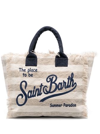 MC2 Saint Barth Colette stripe-print Beach Bag - Farfetch