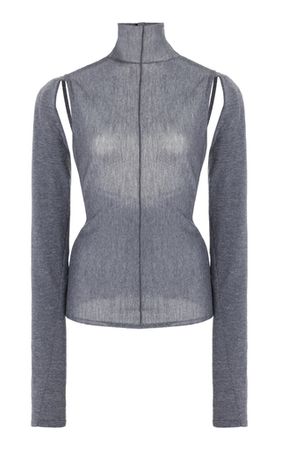 Marlowe Cutout Wool Sweater By Khaite | Moda Operandi