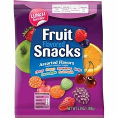 Lunch Buddies Fruit Flavored Snacks (With images) | Snacks, Flavors, Fruit snacks