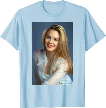 Clueless Cher's Portrait Graphic T-Shirt