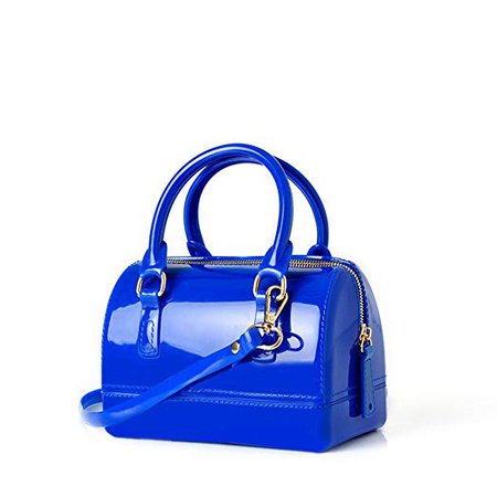 Amazon.com: Girls Jelly Mini Candy Handbag Crossbody Shoulder Bags for Summer (Blue): YUMI INC