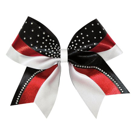 Glitz Bow with Rhinestones | High-quality cheerleading uniforms, cheer shoes, cheer bows, cheer accessories, and more | Superior Cheer