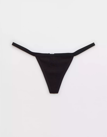 Aerie Cotton Ultra Low Rise String Thong Underwear | AEO | $8.95