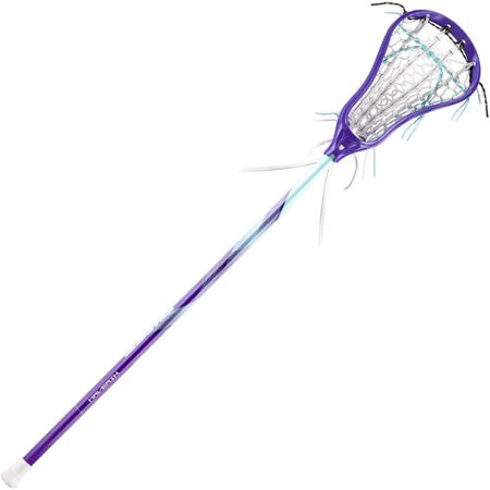 purple lacrosse stick