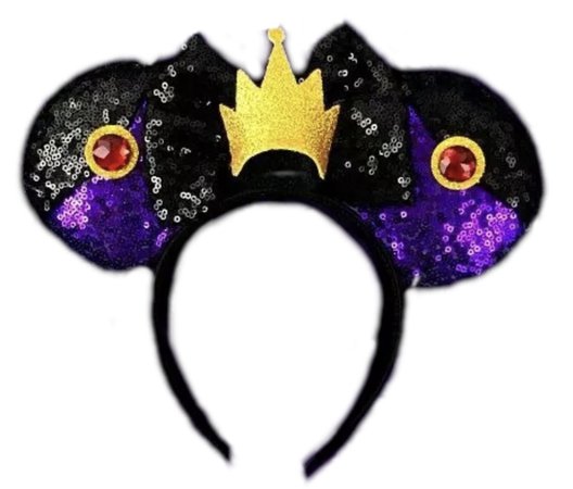 Evil Queen Minnie Mouse Ears - By Travie