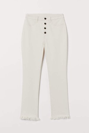 Ankle-length Pants - White