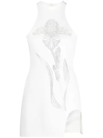 David Koma crystal-embellished Sleeveless Dress - Farfetch