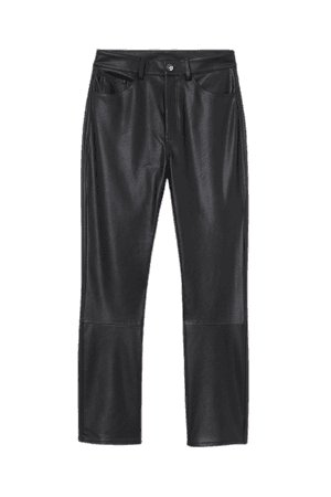 H&M Faux Leather Pants