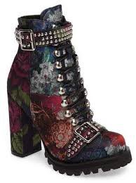jeffrey campbell floral stud boot - Google Search