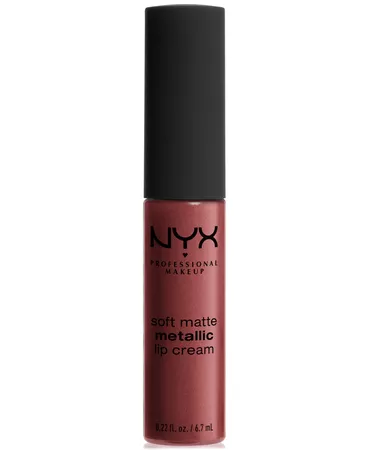 NYX Professional Makeup Soft Matte Metallic Lip Cream - Rome