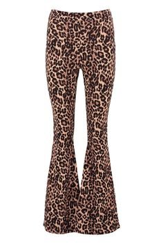 leopard animal print pants