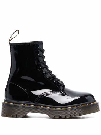 Dr. Martens Bex patent-leather ankle boots - FARFETCH