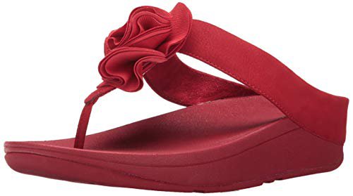 Amazon.com | FitFlop Womens Florrie Toe-Thong Sandal | Flip-Flops