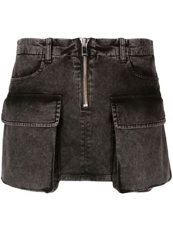 PINKO Cargo Denim Miniskirt - Farfetch