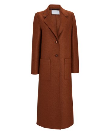 Harris Wharf London Pressed Wool Coat | INTERMIX®