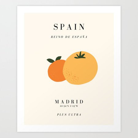 Spain Exhibition Art Print by Chayan Lewis Events | Society6