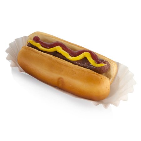 Fake Hot Dog On Bun