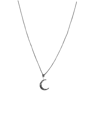 rebbie_irl’s silver moon necklace | tomo jewelry