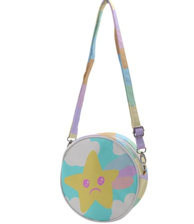 Sad Shooting Star Fairy Kei Circle bag | Etsy