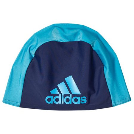 adidas Performance - Branded Swim Cap Blue - Babyshop.com