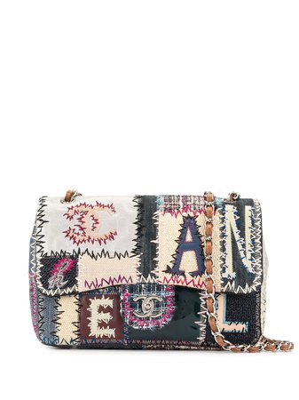 Chanel Pre-Owned Cruise 2011 Patchwork Collection Flap Shoulder Bag 16012920 Blue | Farfetch
