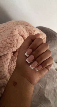Square French tip