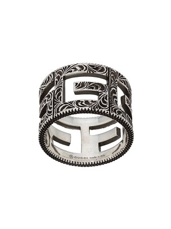 Gucci Ring With Square G Motif - Farfetch
