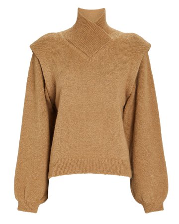 Róhe Palle Crossover Turtleneck Sweater | INTERMIX®