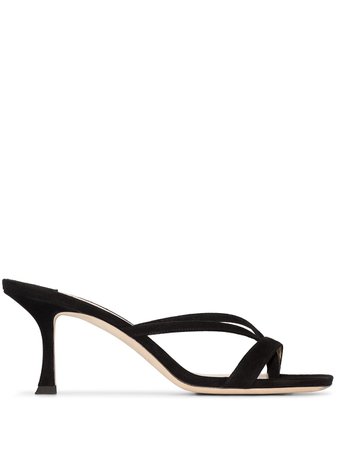 Shop Jimmy Choo Maelie 70mm suede sandals with Express Delivery - FARFETCH