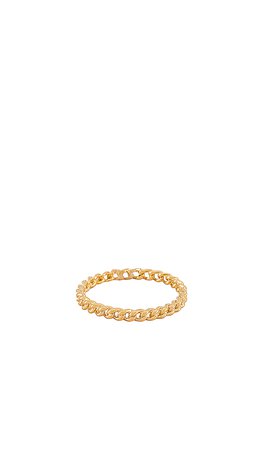 Cloverpost Catch Ring in Yellow Gold | REVOLVE