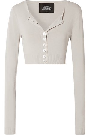 Marc Jacobs | Cropped knitted cardigan | NET-A-PORTER.COM