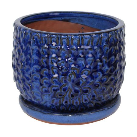 Bungalow Rose Loganton Glazed Ceramic Pot Planter & Reviews | Wayfair