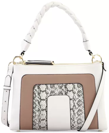 Alfani Twisted-Handle Shoulder Bag, Created for Macy's & Reviews - Handbags & Accessories - Macy's