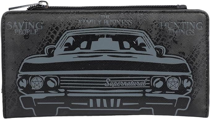 Amazon.com: Bioworld Supernatural Baby Car Black Women’s Wallet : Clothing, Shoes & Jewelry