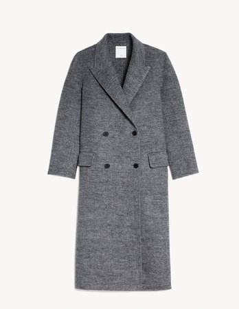 Double-breasted wool coat - Coats | Sandro Paris