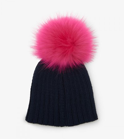Pink Pom Pom Winter Hat - Sale - Categories - Girls | Hatley US