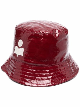 Isabel Marant logo-print Bucket Hat - Farfetch